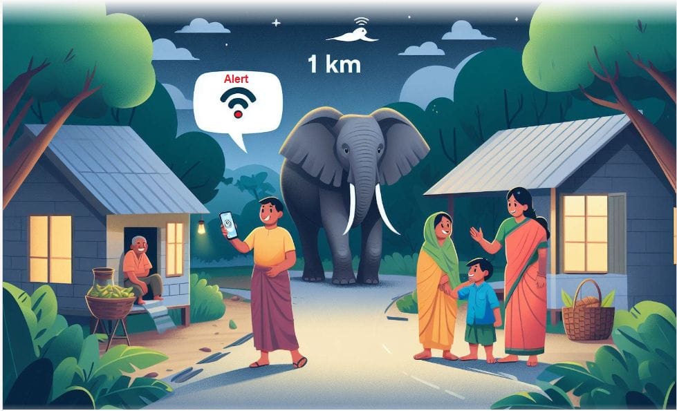 एआई तकनीक से हाथी-मानव संघर्ष पर लगी लगाम, सुरक्षित हुए गांव और वन्यजीव