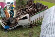 बालाघाट में पिकअप पलटने से 18 महिलाएं घायल, दो की हालत गंभीर