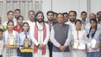 मुख्यमंत्री  विष्णुदेव साय ने मेधावी विद्यार्थियों का किया सम्मान