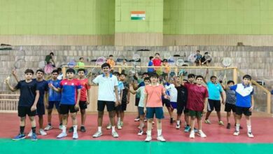 टैलेंट सर्च में उमड़ा बैडमिंटन और टेनिस का जोश: 93 खिलाड़ियों ने आजमाया दम, शनिवार को फिर मिलेगा मौका