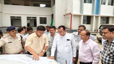 ब्यावरा के शा.सांदीपनि उ. मा. विद्यालय के निर्माणाधीन भवन का राज्यमंत्री पंवार ने किया निरीक्षण, समयबद्ध निर्माण के दिए निर्देश ब्यावरा के शा.सांदीपनि उ. मा. विद्यालय के निर्माणाधीन भवन का राज्यमंत्री पंवार ने किया निरीक्षण, समयबद्ध निर्माण के दिए निर्देश