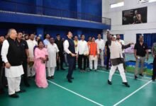 राजनांदगांव में 25वीं छत्तीसगढ़ स्टेट जूनियर रैंकिंग बैडमिंटन टूर्नामेंट का भव्य शुभारंभ