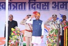 स्वतंत्रता दिवस समारोह : मुख्यमंत्री साय ने पुलिस परेड ग्राउंड पर किया ध्वजारोहण, परेड की ली सलामी
