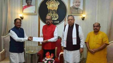 मुख्यमंत्री विष्णु देव साय ने राज्यपाल रमेन डेका से की सौजन्य भेंट