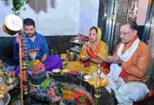 मुख्यमंत्री विष्णुदेव साय ने सावन सोमवार और नागपंचमी पर श्री फलेश्वरनाथ महादेव की पूजा-अर्चना की