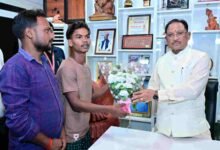 मुख्यमंत्री कैंप कार्यालय की संवेदनशील पहल से अविनाश को मिला नया जीवन