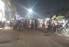 नंदनी रोड़ से केनाल रोड़ और शीतला कॉम्पलेक्स जानें वाला चौक बना खतरनाक