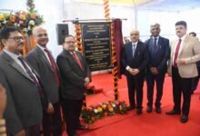 मुख्य न्यायाधिपति रमेश सिन्हा ने दुर्ग में नवीन न्यायालय भवन के निर्माण हेतु किया भूमिपूजन