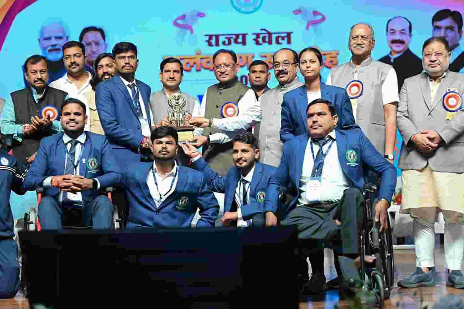 छत्तीसगढ़ की खेल प्रतिभाओं को तलाशने, तराशने और राष्ट्रीय-अंतरराष्ट्रीय मंच तक पहुंचाने के लिए सरकार प्रतिबद्ध – मुख्यमंत्री विष्णुदेव साय छत्तीसगढ़ की खेल प्रतिभाओं को तलाशने, तराशने और राष्ट्रीय-अंतरराष्ट्रीय मंच तक पहुंचाने के लिए सरकार प्रतिबद्ध – मुख्यमंत्री विष्णुदेव साय