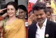तृषा कृष्णन के साथ विजय की तस्वीर पर सियासी घमासान, DMK ने साधा निशाना