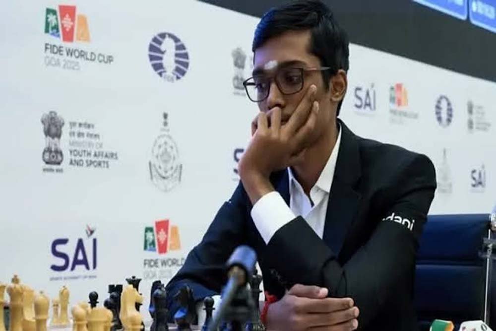 प्रगनानंद का शानदार प्रदर्शन, सेंट लुइस रैपिड शतरंज में हासिल किया पहला स्थान
