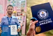 सीयूजे के छात्र कौशिक ने बनाया गिनीज वर्ल्ड रिकॉर्ड, विश्वविद्यालय का नाम किया रोशन