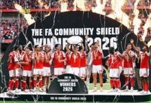 Community Shield: आर्सनल ने मैनचेस्टर सिटी को 3-0 से रौंदा, खिताब के साथ नए सीजन का आगाज