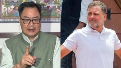 रिजिजू से मुलाकात में राहुल गांधी ने ठुकराया अनुरोध, संसद का गतिरोध बरकरार रहा आज