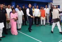 रायपुर : विधानसभा अध्यक्ष डॉ. रमन सिंह और उप मुख्यमंत्री अरुण साव ने 25वीं छत्तीसगढ़ स्टेट जूनियर रैंकिंग बैडमिंटन टूर्नामेंट का किया शुभारंभ