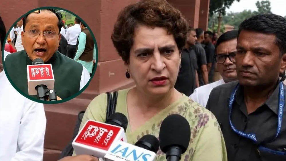 झारखंड क्यों नहीं गईं?’ संसद में BJP सांसद ने प्रियंका गांधी को घेरा, मिला ये जवाब झारखंड क्यों नहीं गईं?’ संसद में BJP सांसद ने प्रियंका गांधी को घेरा, मिला ये जवाब