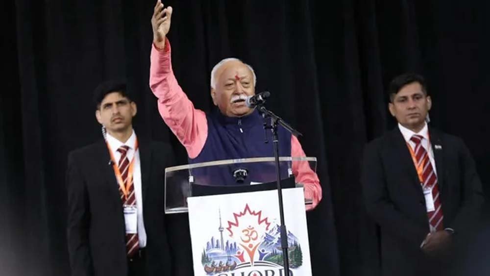 टोरंटो में मोहन भागवत का वसुधैव कुटुंबकम् संदेश, बोले- भारत ने दुनिया की सेवा की