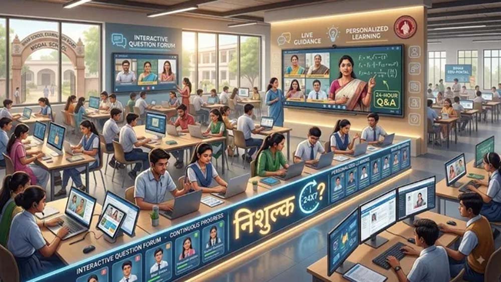 बिहार के 688 मॉडल स्कूलों में शुरू होगी 24 घंटे ऑनलाइन शिक्षक सुविधा बिहार के 688 मॉडल स्कूलों में शुरू होगी 24 घंटे ऑनलाइन शिक्षक सुविधा