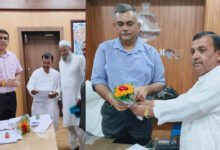 नवागत कलेक्टर एवं पुलिस अधीक्षक से इरशाद अहमद ने की मुलाकात