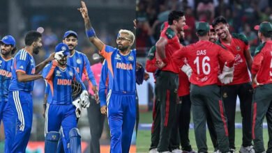 बांग्लादेश को BCCI का बड़ा झटका! नहीं होगा क्रिकेट मैच, दौरे पर अटकी पूरी सीरीज बांग्लादेश को BCCI का बड़ा झटका! नहीं होगा क्रिकेट मैच, दौरे पर अटकी पूरी सीरीज