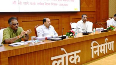 लोक निर्माण विभाग के सचिव ने सड़क एवं भवन निर्माण कार्यों की प्रगति की समीक्षा की लोक निर्माण विभाग के सचिव ने सड़क एवं भवन निर्माण कार्यों की प्रगति की समीक्षा की