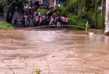 अनूपपुर में भारी बारिश से गिजरी नाला उफना, शहडोल-अमरकंटक मार्ग 12 घंटे से बंद