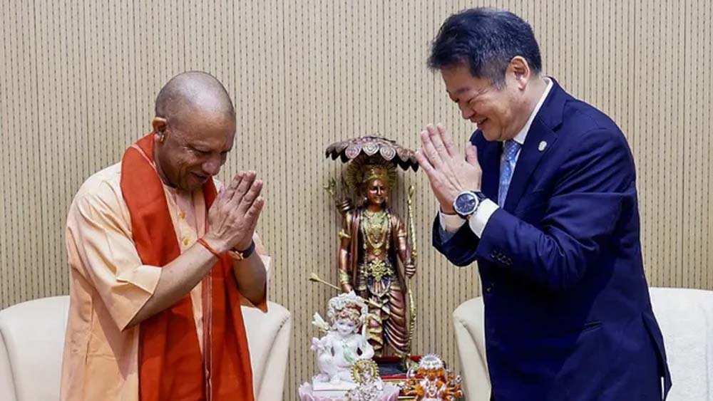 यूपी-जापान हेल्थकेयर पार्टनरशिप को नई उड़ान, 400 एकड़ में बनेगा मेडिकल टेक पार्क यूपी-जापान हेल्थकेयर पार्टनरशिप को नई उड़ान, 400 एकड़ में बनेगा मेडिकल टेक पार्क
