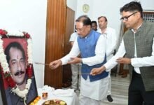 स्व. दिलीप सिंह जूदेव की पुण्यतिथि पर वित्त मंत्री ओपी चौधरी ने किया श्रद्धापूर्वक नमन