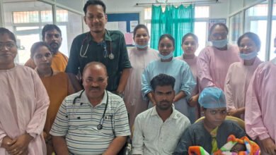 800 ग्राम के अति-कम वजनी नवजात को जिला चिकित्सालय अनूपपुर के SNCU ने दिया नया जीवन