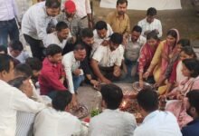 सद्बुद्धि यज्ञ कर कृषि विस्तार अधिकारियों ने फूंका विरोध का बिगुल, eHRMS के खिलाफ अनोखा प्रदर्शन