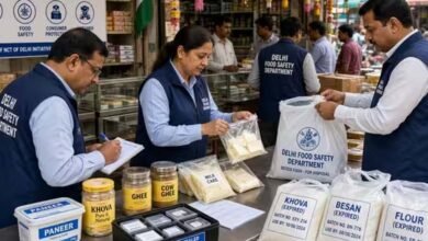 रक्षाबंधन से पहले दिल्ली में मिलावटखोरों पर शिकंजा, 131 किलो एक्सपायर्ड खाद्य सामग्री नष्ट