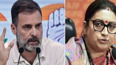 Vande Mataram विवाद पर स्मृति ईरानी का राहुल गांधी पर पलटवार, महिला आरक्षण पर भी घेरा Vande Mataram विवाद पर स्मृति ईरानी का राहुल गांधी पर पलटवार, महिला आरक्षण पर भी घेरा