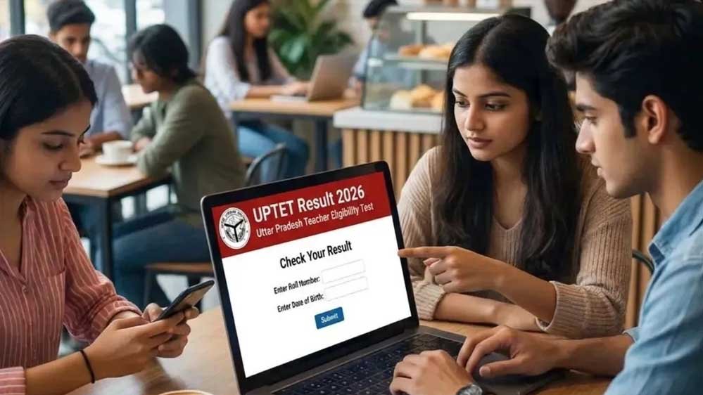 उत्तर प्रदेश शिक्षा सेवा चयन आयोग ने घोषित किया UPTET 2026 का परिणाम, 13 लाख से अधिक अभ्यर्थी सफल उत्तर प्रदेश शिक्षा सेवा चयन आयोग ने घोषित किया UPTET 2026 का परिणाम, 13 लाख से अधिक अभ्यर्थी सफल