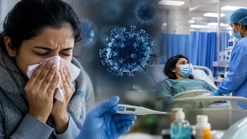 H1N1-H3N2 को लेकर झारखंड अलर्ट, रिम्स-MGM में जांच की सुविधा; अस्पतालों में बढ़ाई गई तैयारी H1N1-H3N2 को लेकर झारखंड अलर्ट, रिम्स-MGM में जांच की सुविधा; अस्पतालों में बढ़ाई गई तैयारी