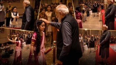 ‘उड़े जब-जब जुल्फें तेरी’ पर उज्बेक बच्चों का धमाकेदार डांस, PM मोदी ने शेयर किया वीडियो ‘उड़े जब-जब जुल्फें तेरी’ पर उज्बेक बच्चों का धमाकेदार डांस, PM मोदी ने शेयर किया वीडियो