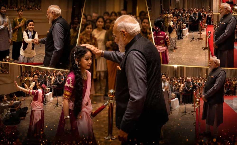 ‘उड़े जब-जब जुल्फें तेरी’ पर उज्बेक बच्चों का धमाकेदार डांस, PM मोदी ने शेयर किया वीडियो ‘उड़े जब-जब जुल्फें तेरी’ पर उज्बेक बच्चों का धमाकेदार डांस, PM मोदी ने शेयर किया वीडियो