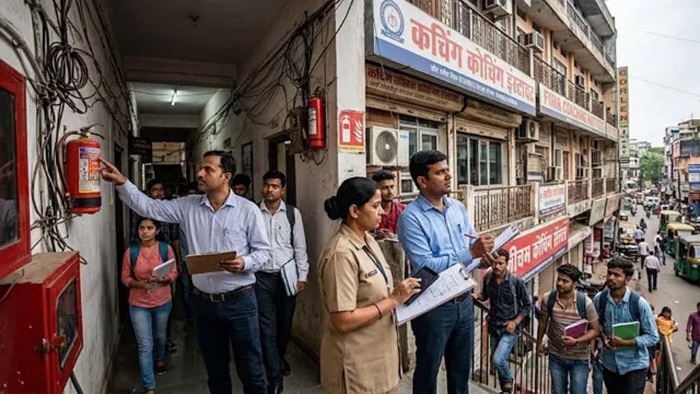 रांची के 1305 कोचिंग संस्थानों पर होगी सख्ती, नियम तोड़े तो लाइसेंस रद्द और भवन सील रांची के 1305 कोचिंग संस्थानों पर होगी सख्ती, नियम तोड़े तो लाइसेंस रद्द और भवन सील