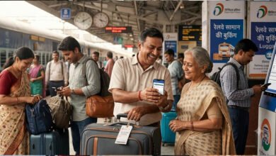 अब ट्रेन में सामान ले जाने की होगी ऑनलाइन बुकिंग, जानें कितना सामान ले जा सकेंगे और किसे मिलेगा फायदा अब ट्रेन में सामान ले जाने की होगी ऑनलाइन बुकिंग, जानें कितना सामान ले जा सकेंगे और किसे मिलेगा फायदा