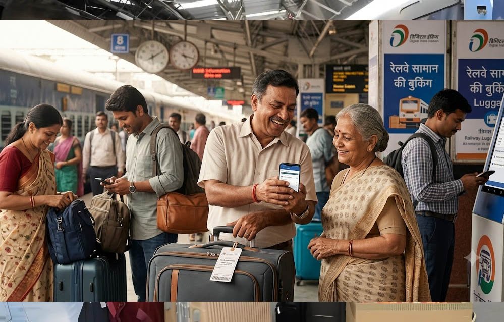 अब ट्रेन में सामान ले जाने की होगी ऑनलाइन बुकिंग, जानें कितना सामान ले जा सकेंगे और किसे मिलेगा फायदा अब ट्रेन में सामान ले जाने की होगी ऑनलाइन बुकिंग, जानें कितना सामान ले जा सकेंगे और किसे मिलेगा फायदा