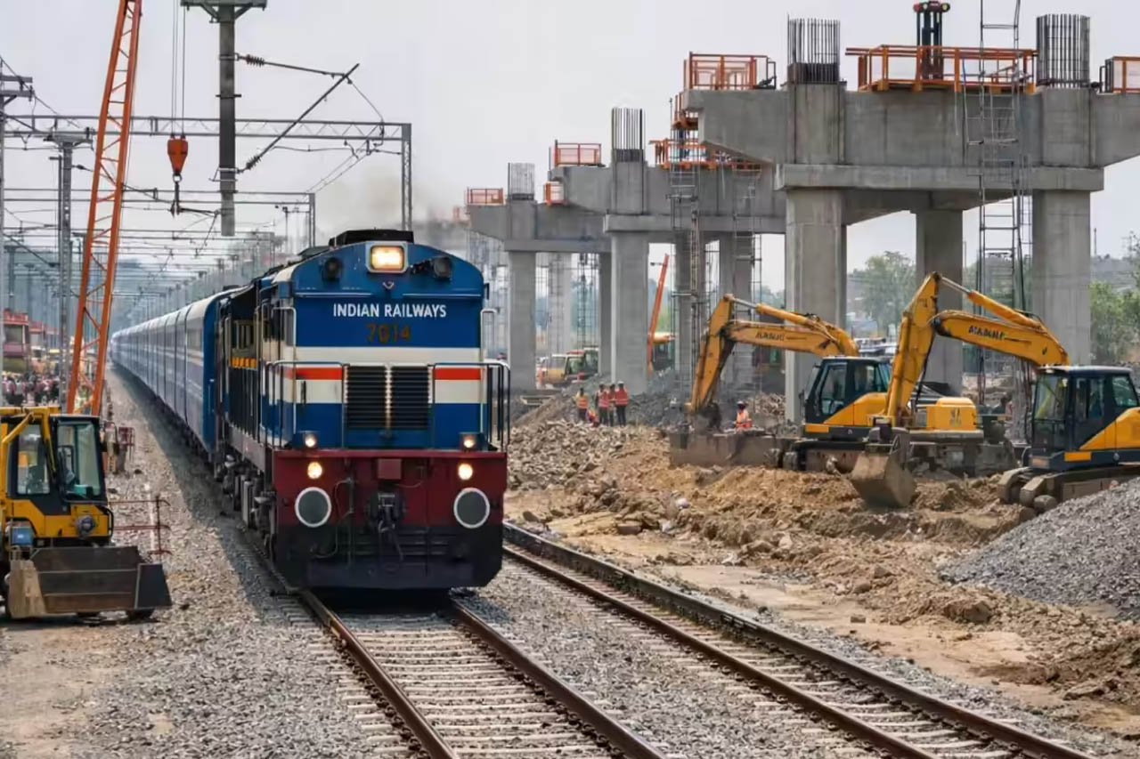 भारत का ₹45,000 करोड़ का मेगा रेल प्लान, चीन-पाकिस्तान और बांग्लादेश सीमा तक मजबूत होगी कनेक्टिविटी भारत का ₹45,000 करोड़ का मेगा रेल प्लान, चीन-पाकिस्तान और बांग्लादेश सीमा तक मजबूत होगी कनेक्टिविटी
