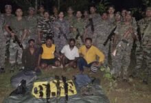 गुमला में जेजेएमपी के खिलाफ बड़ी कार्रवाई, पांच लाख के इनामी समेत चार उग्रवादी गिरफ्तार