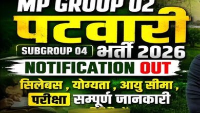 MP Patwari Vacancy 2026: मध्य प्रदेश में पटवारी समेत 2106 पदों पर आवेदन शुरू, जानें पात्रता और पूरी प्रक्रिया