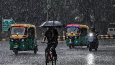 10 राज्यों में आंधी-तूफान और भारी बारिश का अलर्ट, UP समेत कई इलाकों में बदलेगा मौसम 10 राज्यों में आंधी-तूफान और भारी बारिश का अलर्ट, UP समेत कई इलाकों में बदलेगा मौसम