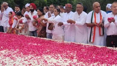 राष्ट्रीय अधिवेशन में एमसीबी का गौरव बढ़ाया, शरण सिंह ने राजीव गांधी को दी श्रद्धांजलि राष्ट्रीय अधिवेशन में एमसीबी का गौरव बढ़ाया, शरण सिंह ने राजीव गांधी को दी श्रद्धांजलि