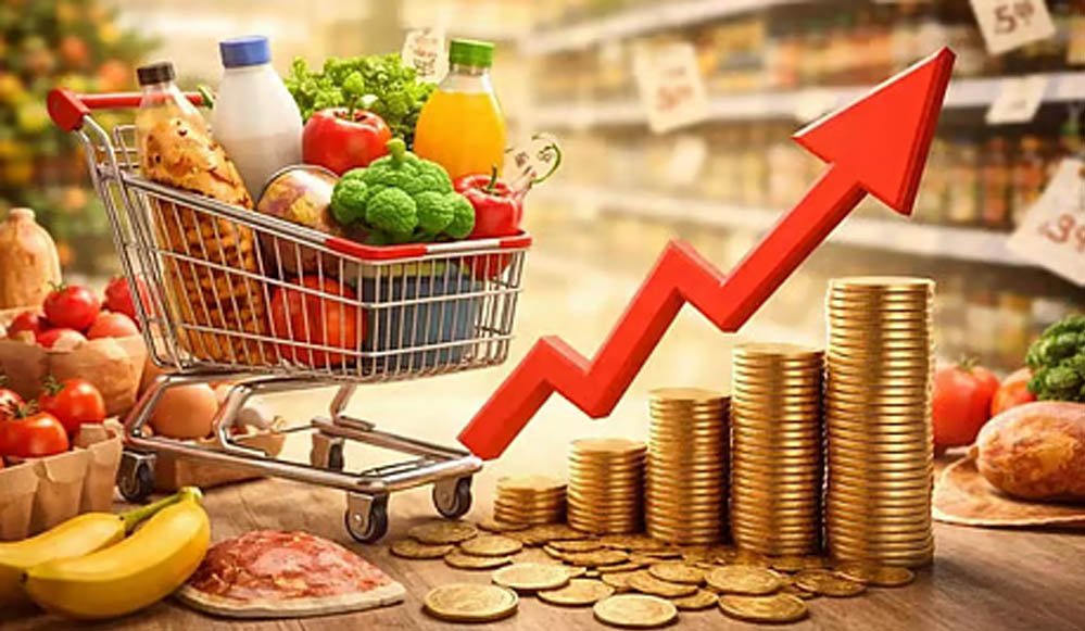 RBI का अनुमान: वित्त वर्ष 2026-27 में खुदरा महंगाई रहेगी 5%, खाद्य और ईंधन की कीमतों में तेजी के संकेत RBI का अनुमान: वित्त वर्ष 2026-27 में खुदरा महंगाई रहेगी 5%, खाद्य और ईंधन की कीमतों में तेजी के संकेत
