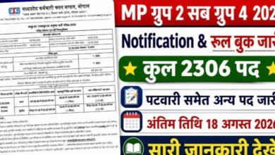 MP ESB Recruitment 2026: 2306 पदों पर निकली बंपर भर्ती, 200 पटवारी समेत 530 मंडी बोर्ड वैकेंसी; 18 अगस्त तक करें आवेदन