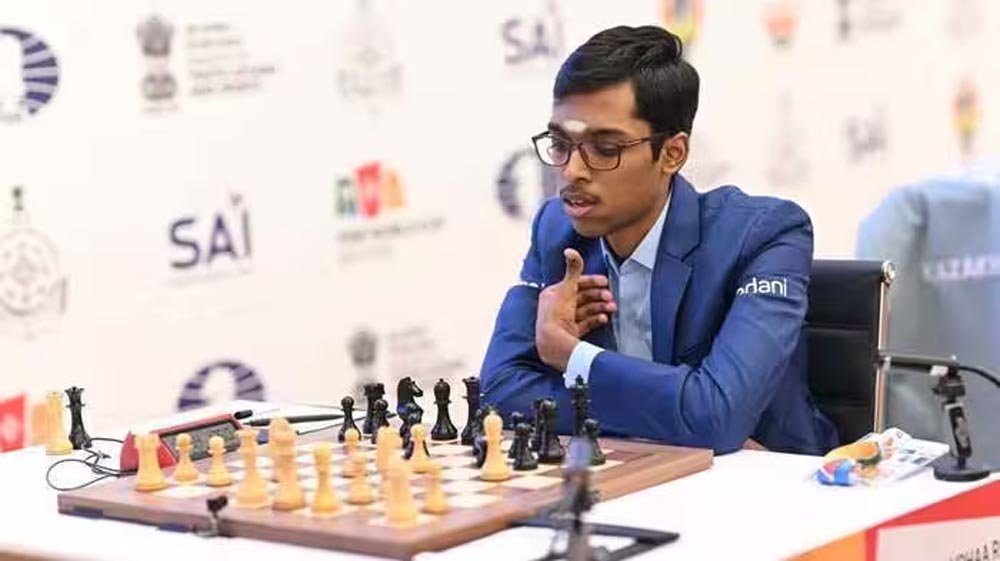 प्रज्ञाननंदा ने कीमर को हराया, ग्रैंड शतरंज टूर फाइनल से सिर्फ छह अंक दूर प्रज्ञाननंदा ने कीमर को हराया, ग्रैंड शतरंज टूर फाइनल से सिर्फ छह अंक दूर