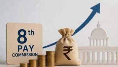 8वें वेतन आयोग में ₹18,000 की बेसिक सैलरी ₹69,000 तक पहुंच सकती है? जानें पूरा गणित 8वें वेतन आयोग में ₹18,000 की बेसिक सैलरी ₹69,000 तक पहुंच सकती है? जानें पूरा गणित