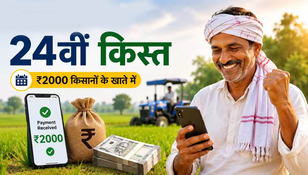 PM Kisan 24th Installment: इन किसानों को मिलेंगे ₹4,000, किस्त से पहले तुरंत पूरा करें यह जरूरी काम PM Kisan 24th Installment: इन किसानों को मिलेंगे ₹4,000, किस्त से पहले तुरंत पूरा करें यह जरूरी काम