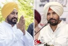 पंजाब कांग्रेस की बैठक में चन्नी समर्थकों के नारे, मंच से नाराजगी पंजाब कांग्रेस की बैठक में चन्नी समर्थकों के नारे, मंच से नाराजगी